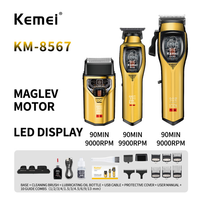 Набір для стриження волосся Kemei KM-8567