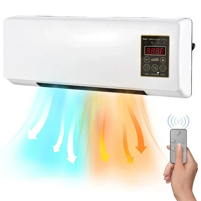 Настінний нагрівач-кондиціонер Wall Air Cooler 2 кВт 43 см