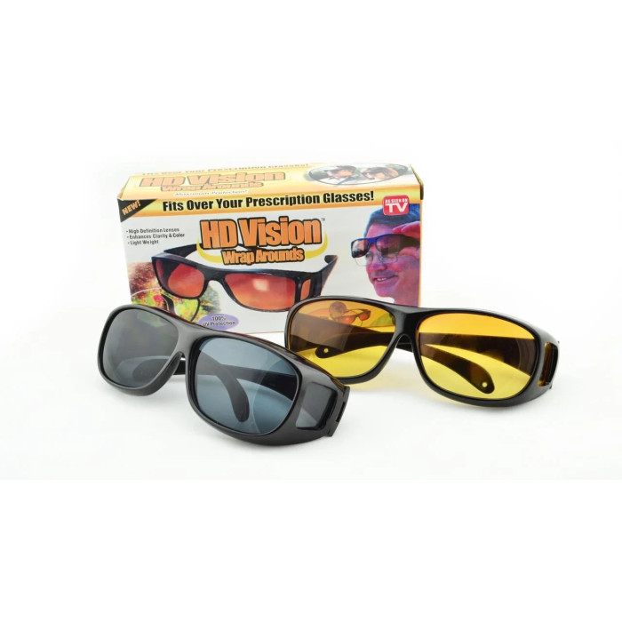 Окуляри нічного бачення HD vision Glasses 2 в 1 069