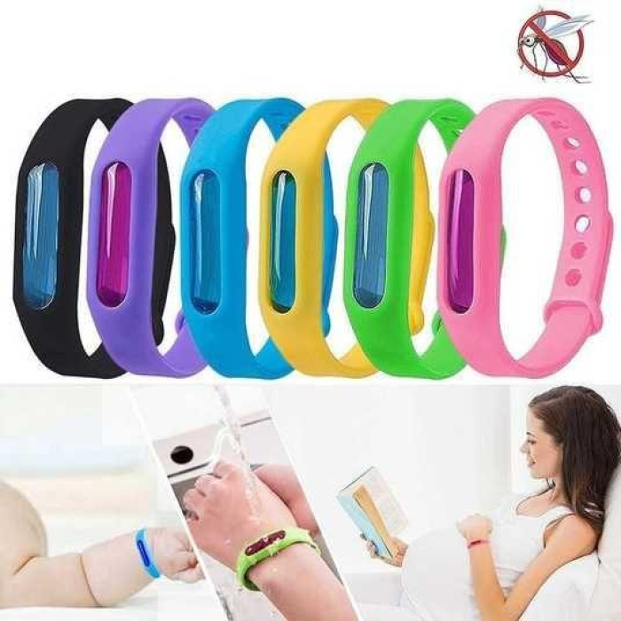 Силиконовый браслет от комаров MOSQUITO BRACELET