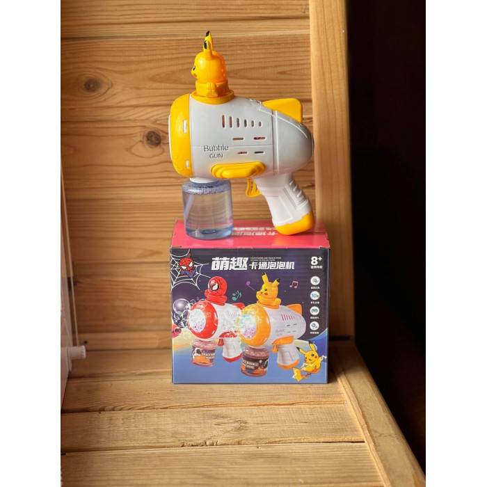 Дитячий автоматичний кулемет для мильних бульбашок Toy bubble gun AND 388-10