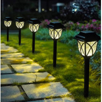Уличные светильники на солнечной батарее Solar Powered Path Lights MK1033 (6шт)