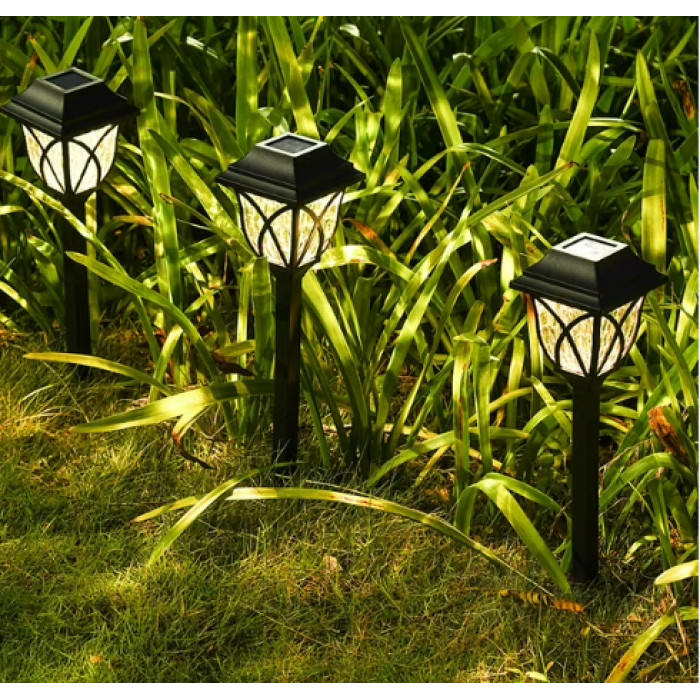 Вуличні світильники на сонячній батареї Solar Powered Path Lights MK1033 (6шт)