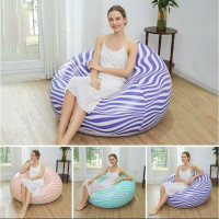 Надувной диван полоска для отдыха Sofa AND XL-1135