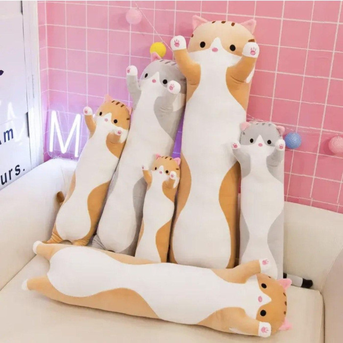 Игрушка плюшевая в виде кошки, 90 см DOLL 1498-50