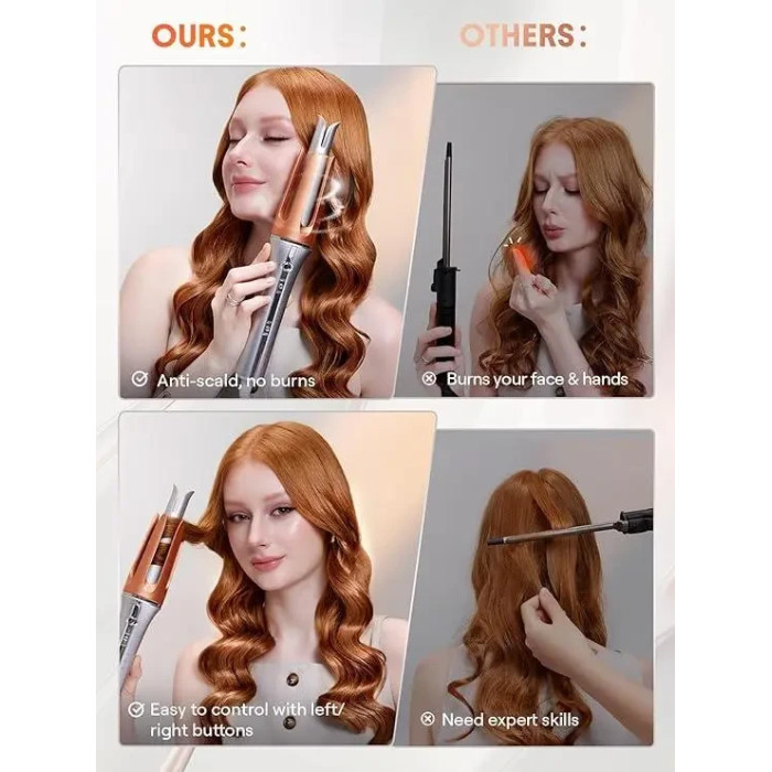 Плойка автоматическая для волос Sheglam Hair Curler-Bella