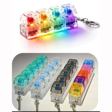 Игрушка-антистресс Кликер, затемненная, с RGB подсветкой
