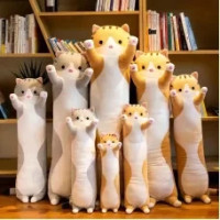 Игрушка плюшевая в виде кошки, 70 см DOLL 1498-70