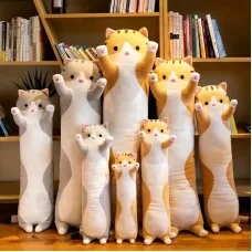 Игрушка плюшевая в виде кошки, 70 см DOLL 1498-70