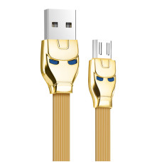 Кабель Hoco U14 Steel man (USB to Micro) 1.2м 2.4A