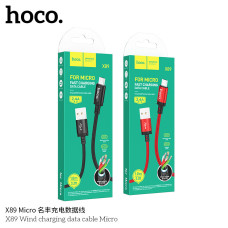 Кабель Hoco X89 Wind (USB to Micro) 1м 2.4A