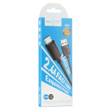 Кабель Hoco X88 Gratified (USB to Micro) 1м 2.4A