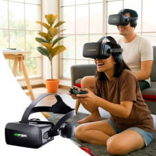 Очки виртуальной реальности с пультом  и с наушниками VR BOX