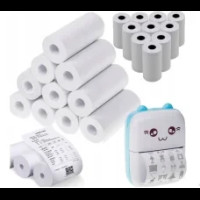 Папір для термопринтера 5 шт. в уп Printing paper AND-64-10 400PCS
