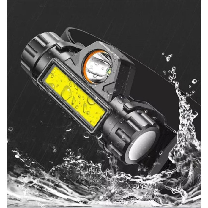 Налобный фонарь BL 8101 COB XPE магнитный 14500 usb charge