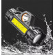 Налобный фонарь BL 8101 COB XPE магнитный 14500 usb charge