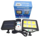 Фонарь уличный BK-128-6 COB Solar light подвесной на солнечной батарее с датчиком движения