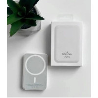 Беспроводная зарядка 5000 мАч, Power Bank MagSafe