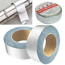 Надміцна липка стрічка з алюмінієвим (BUTYL SELF-ADHESIVE) Шир. 5 см Толщ. 1.2 mm Довжина 10m