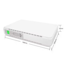 Зовнішній акумулятор безперебійник MiniDC UPS з виходом POE,Outdoor wifi 8800ма HA-49