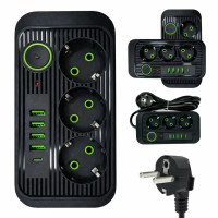 Трійник подовжувач з usb 3m-3 EXTENTION