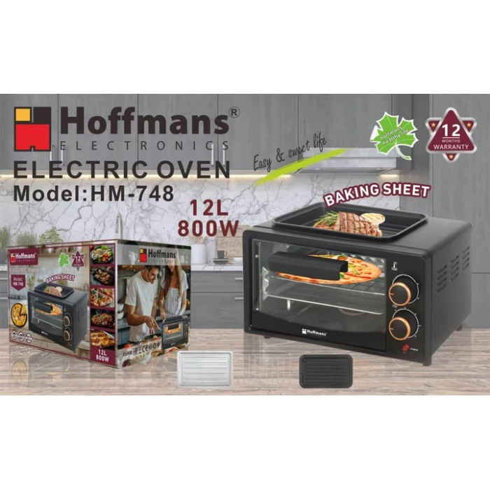 Духовка HOFFMANS 12L 800W HM-748
