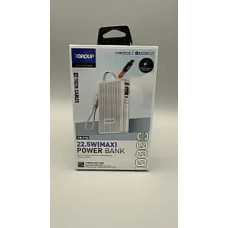 Зовнішній акумулятор Power Bank TOROUP TB-F15/QC3.0+PD20W/22.5W/10000mAh